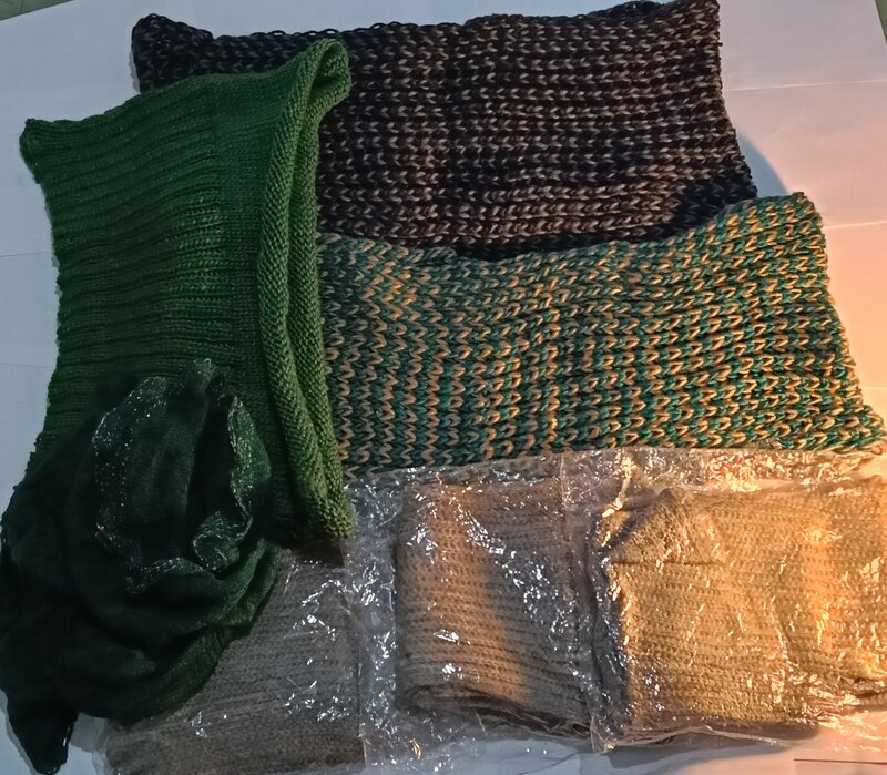 Oferta Iarna Imbatabila! 100 Gulere + 20 Fulare/ Esarfe Dama Noi